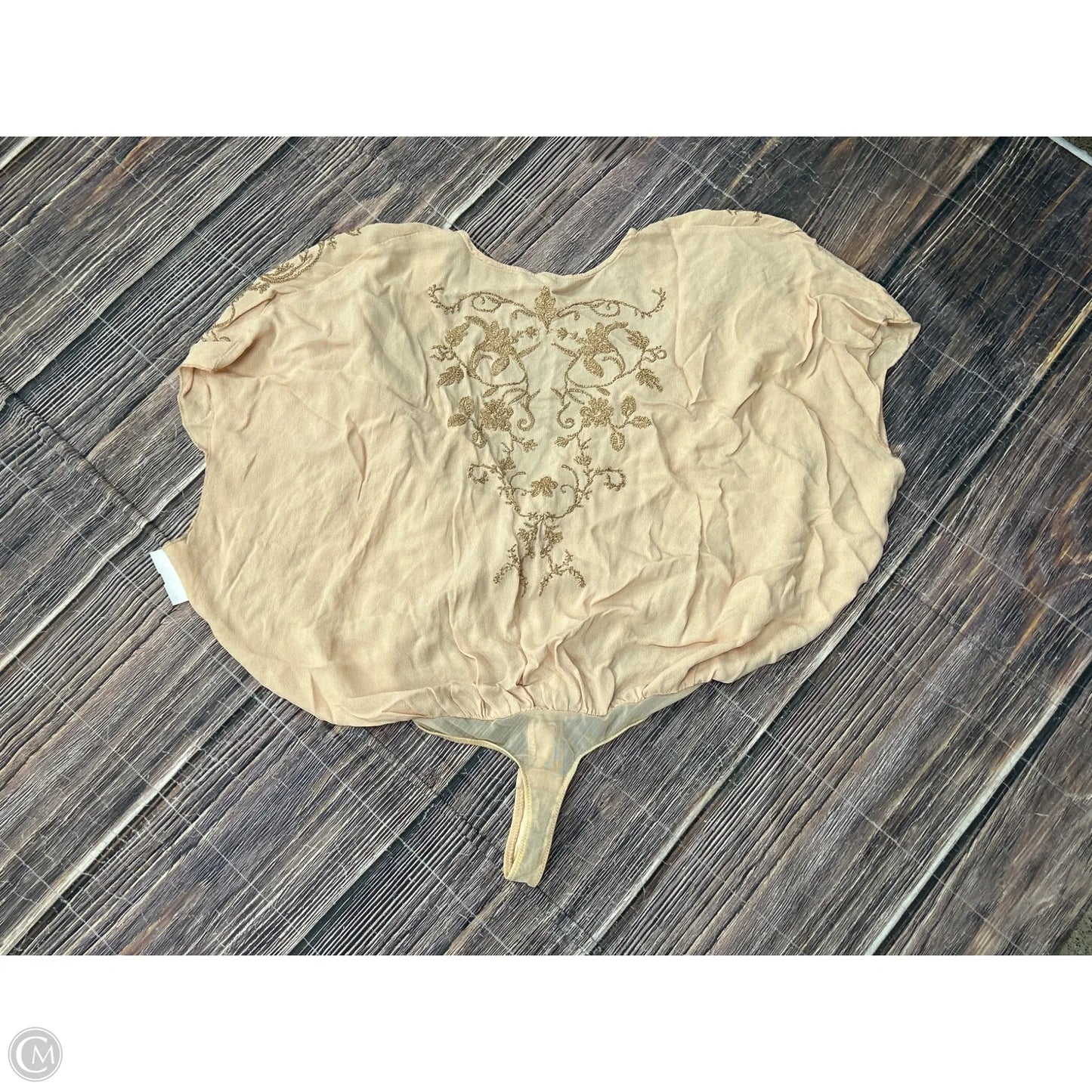 Bodysuit By Free People In Tan, Size: L