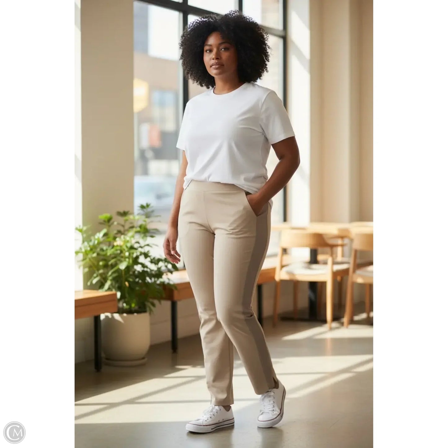 Athletic Pants By Rbx In Beige, Size: Xl