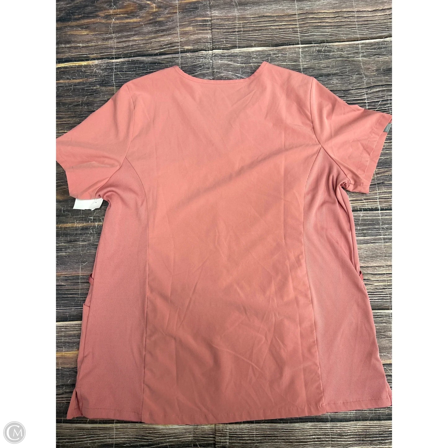 Top Short Sleeve By Hanes In Pink, Size: Xl