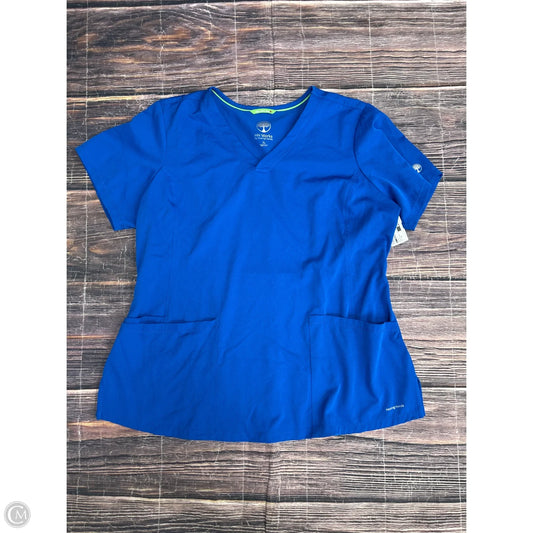 Top Short Sleeve By Clothes Mentor In Blue, Size: Xl
