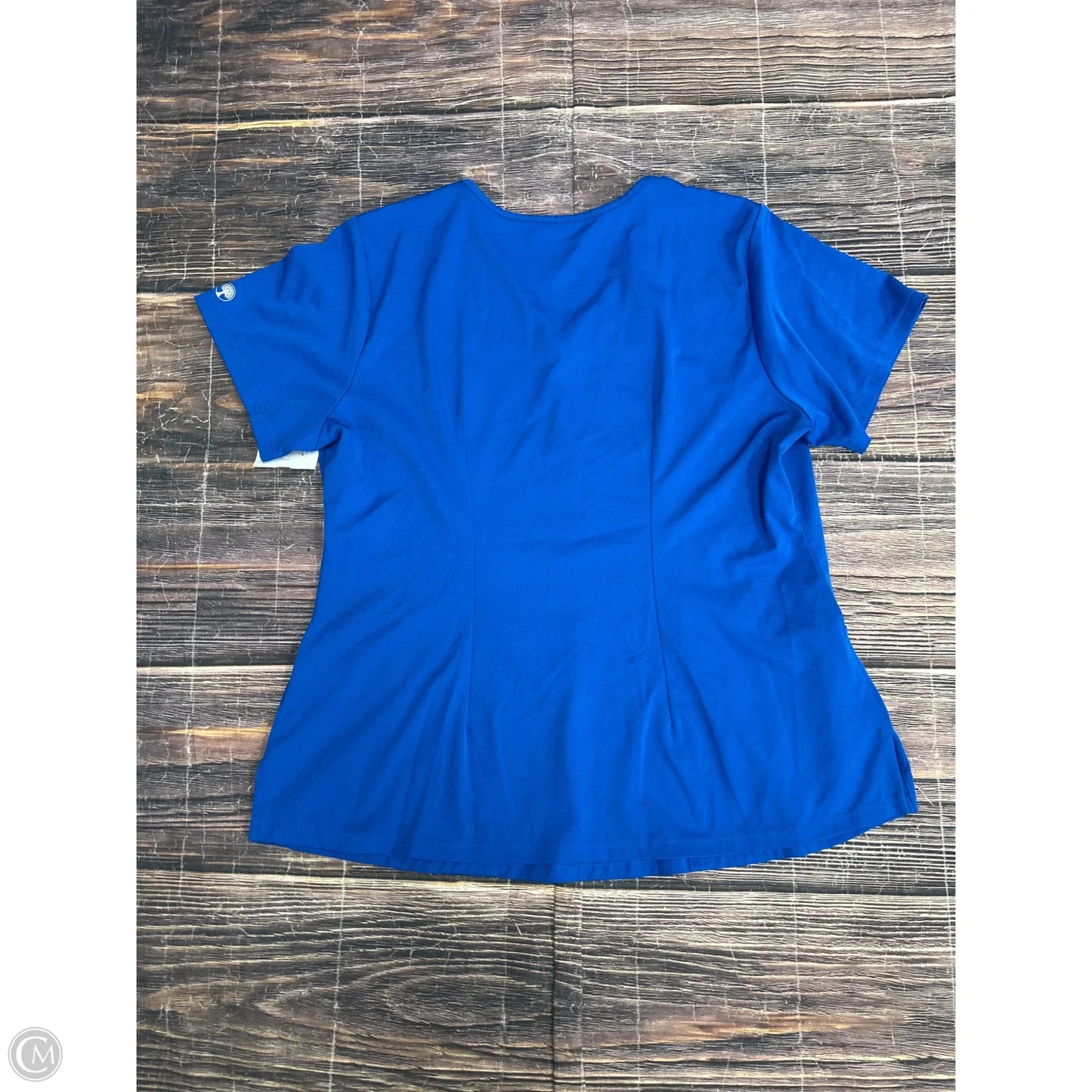 Top Short Sleeve By Clothes Mentor In Blue, Size: Xl