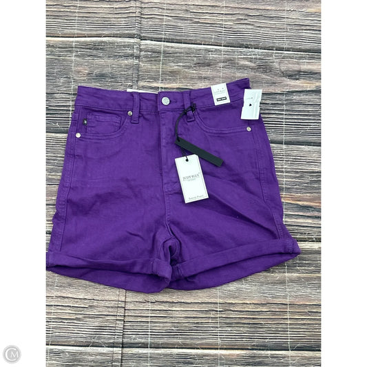 Shorts By Judy Blue In Purple, Size: M