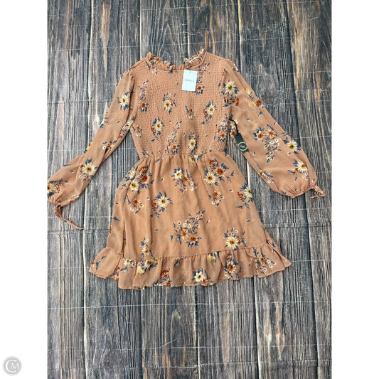 Dress Casual Short By Liberty Love In Brown, Size: M