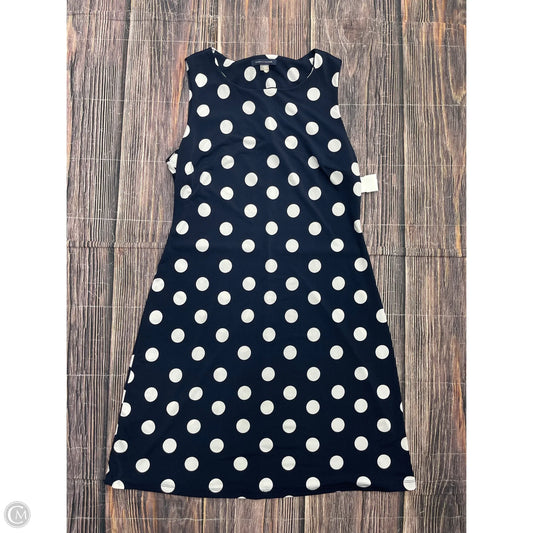 Dress Work By Tommy Hilfiger In Polkadot Pattern, Size: 10