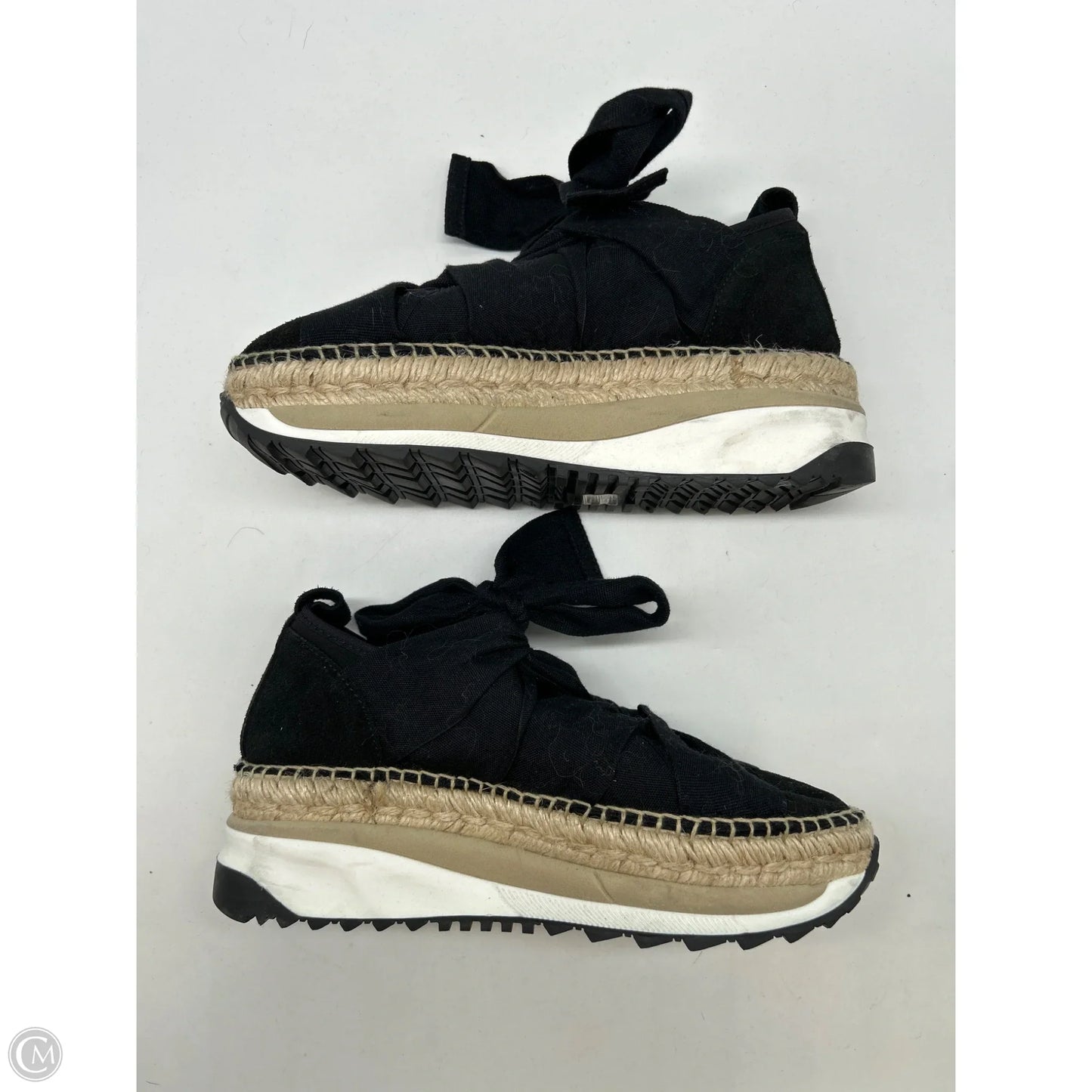 Shoes Heels Wedge By Free People In Black, Size: 6.5