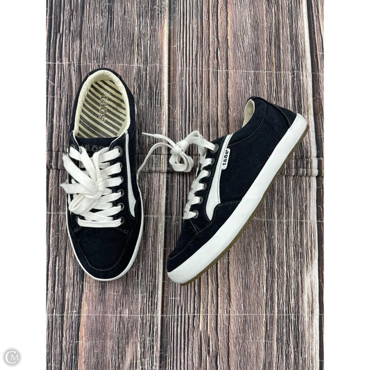 Shoes Sneakers By Taos In Black & White, Size: 6.5
