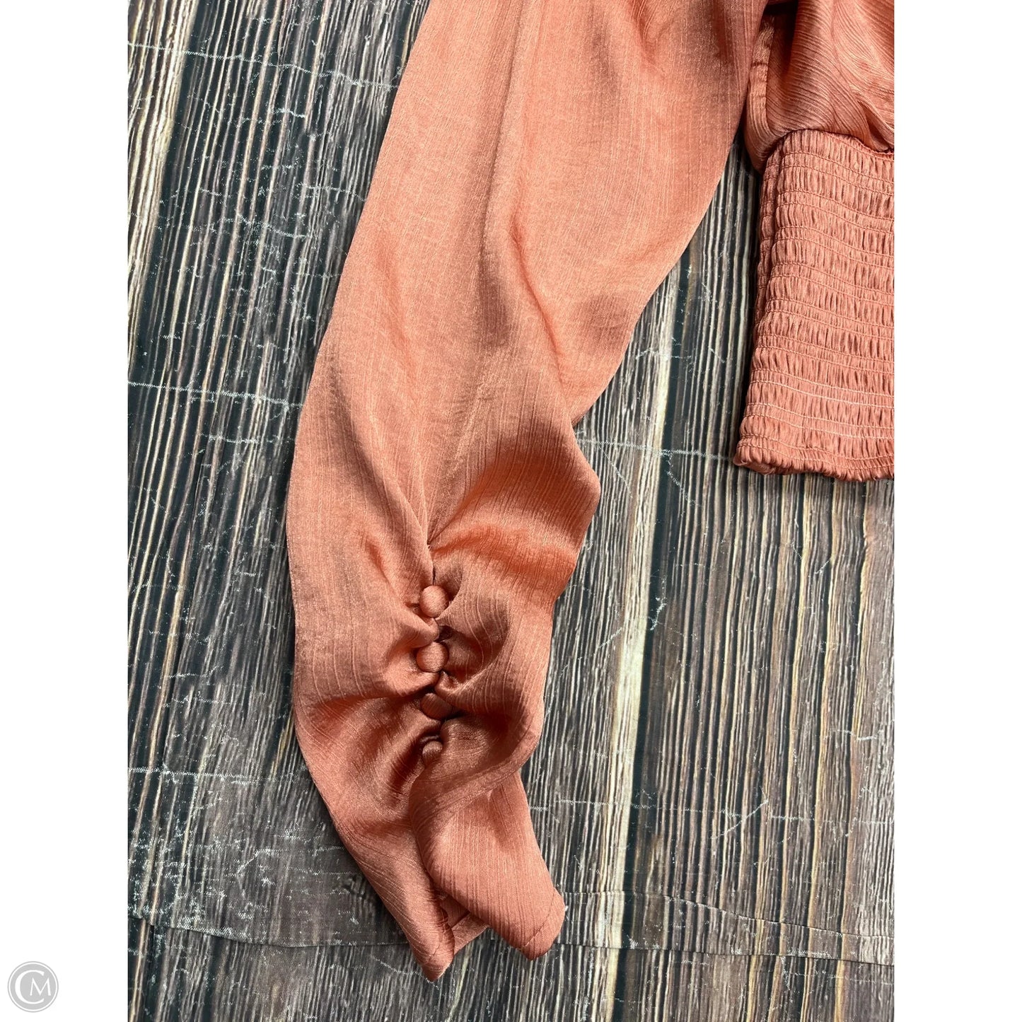Top Long Sleeve By Free People In Orange, Size: Xs