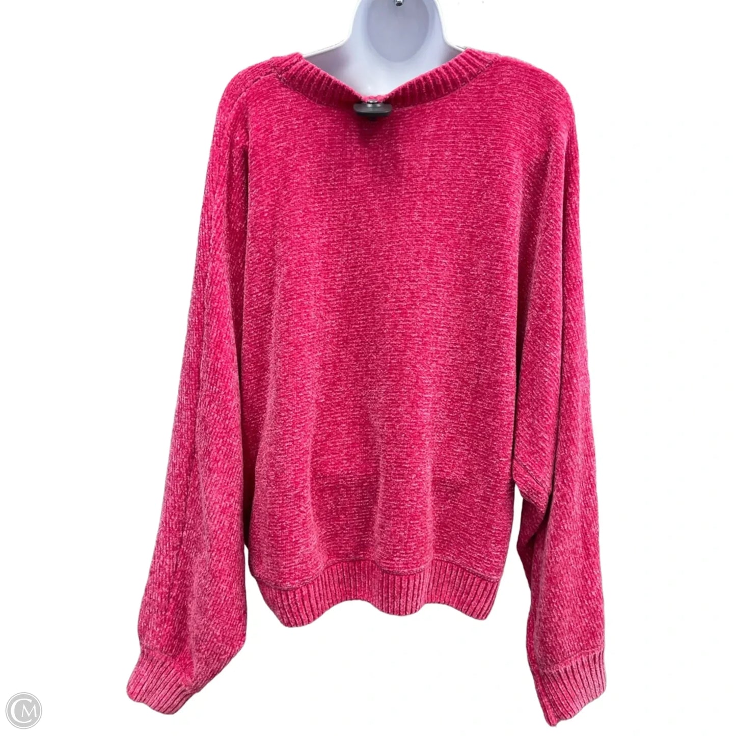 Sweater By Double Zero In Pink, Size: L