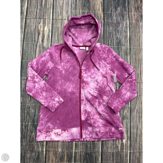 Sweatshirt Hoodie By Logo In Pink, Size: S