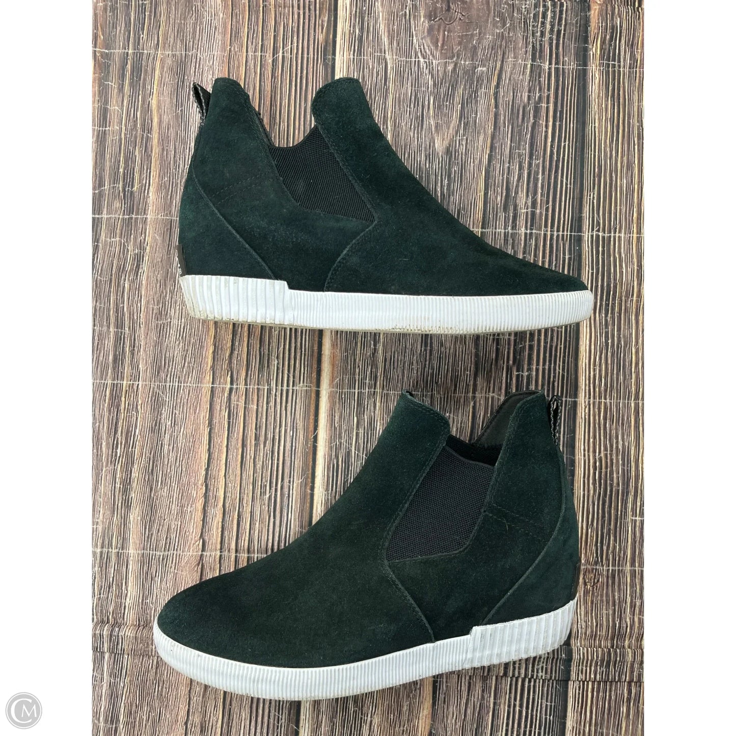 Boots Ankle Flats By Sorel In Black, Size: 12