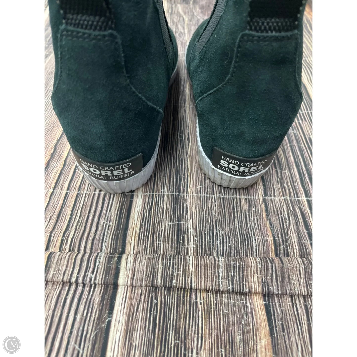 Boots Ankle Flats By Sorel In Black, Size: 12