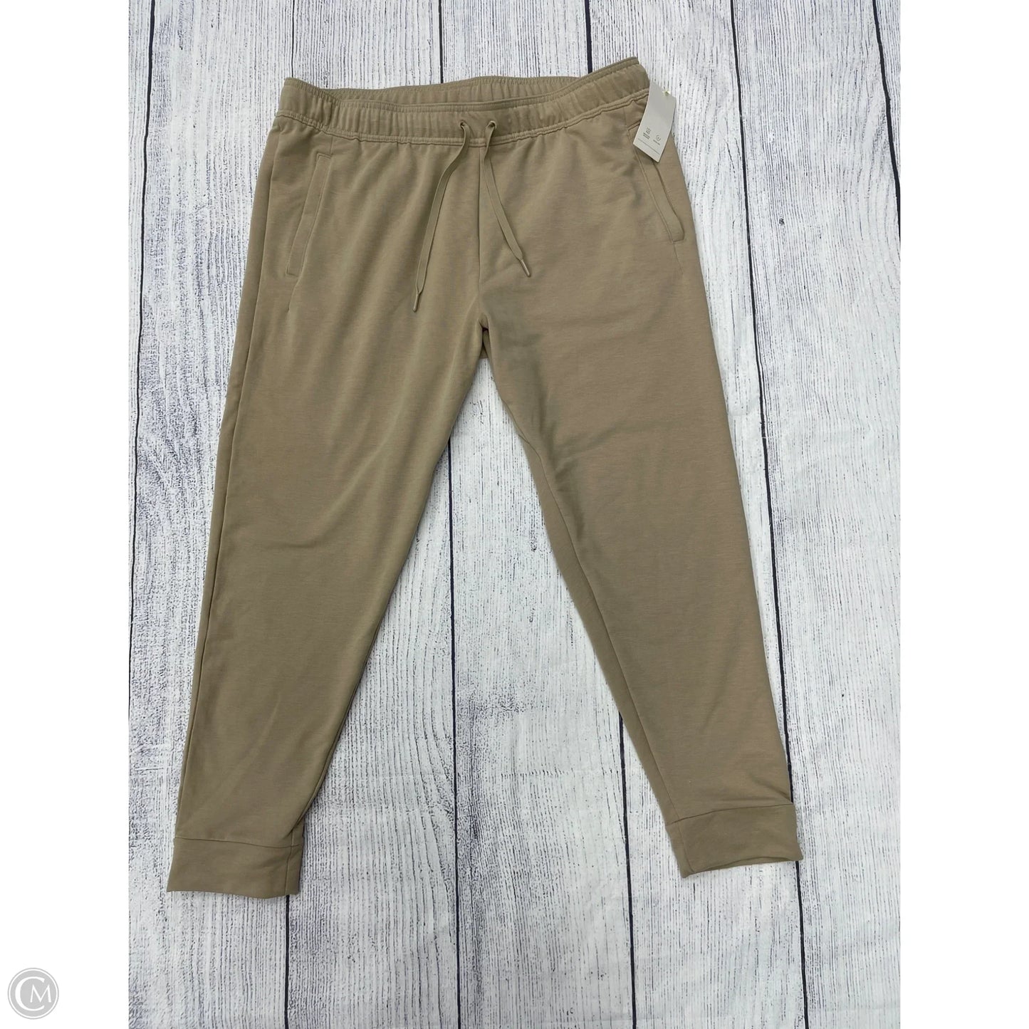 Pants Lounge By All In Motion In Tan, Size: Xl