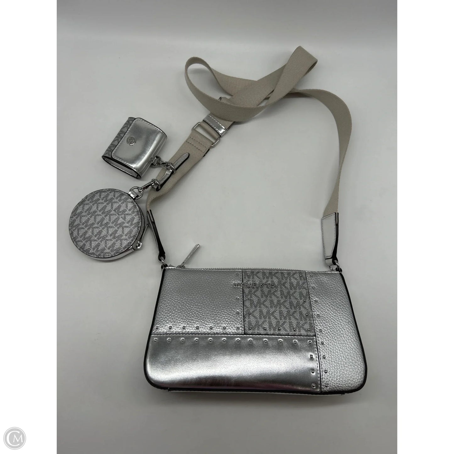 Crossbody Designer By Michael Kors, Size: Medium