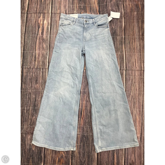 Jeans Wide Leg By Divided In Blue Denim, Size: 8