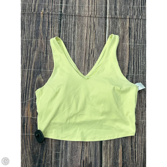 Athletic Tank Top By All In Motion In Yellow, Size: 1x