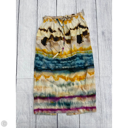 Skirt Maxi By Banana Republic In Multi-colored, Size: L