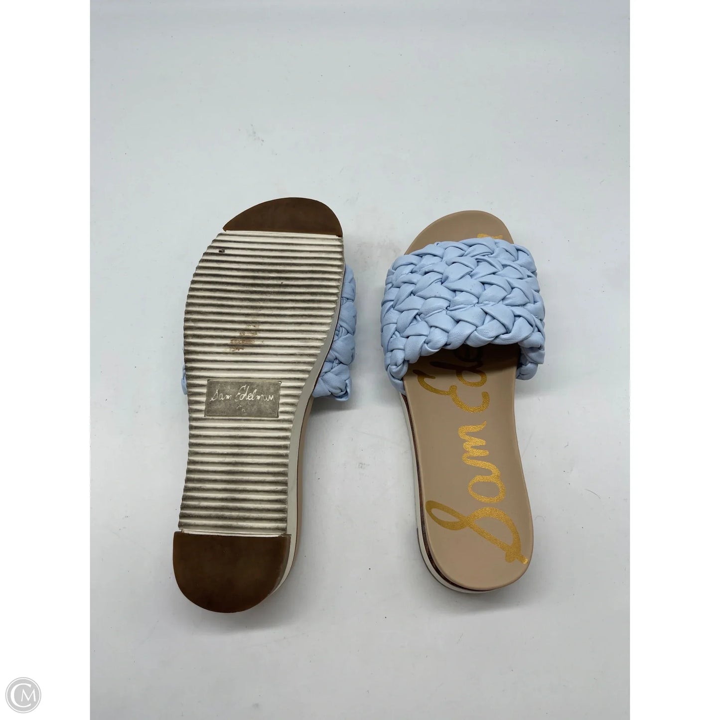 Sandals Flats By Sam Edelman In Blue, Size: 7.5