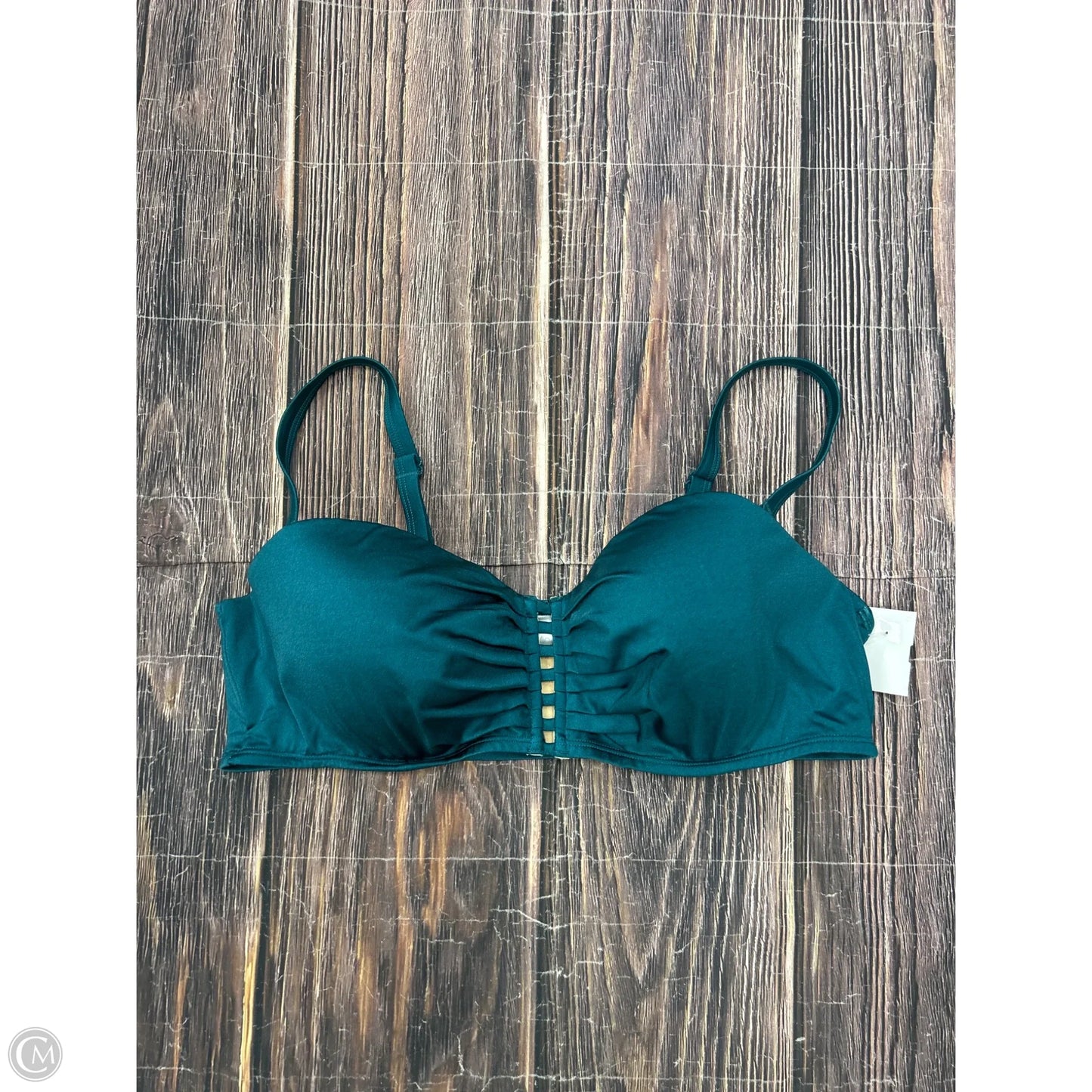 Swimsuit Top By Cacique In Green, Size: 2x