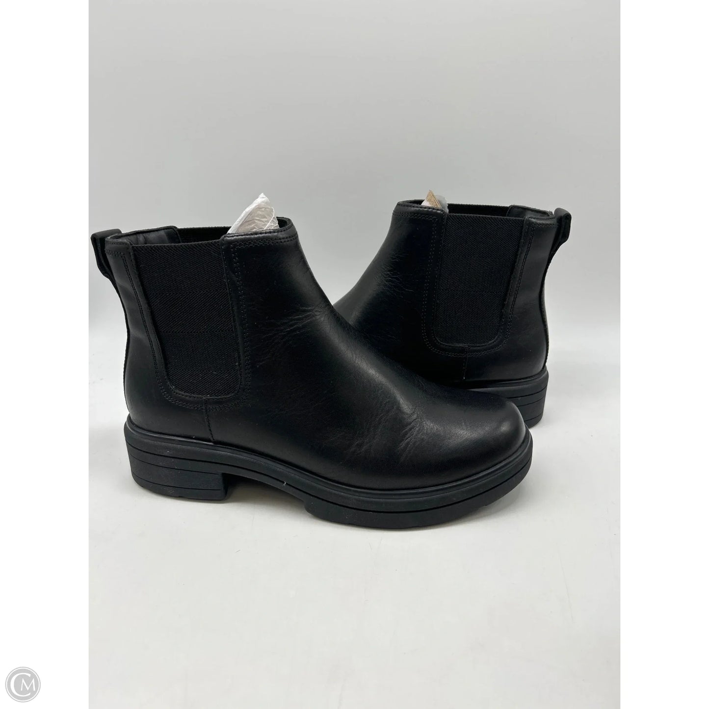 Boots Ankle Flats By Abeo In Black, Size: 7.5