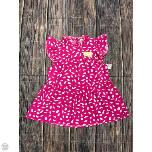 Top Short Sleeve By Jodifl In Pink, Size: S