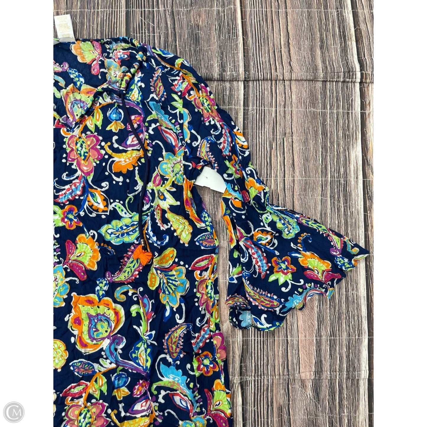 Swimwear Cover-up By Anne Cole In Blue, Size: Xs