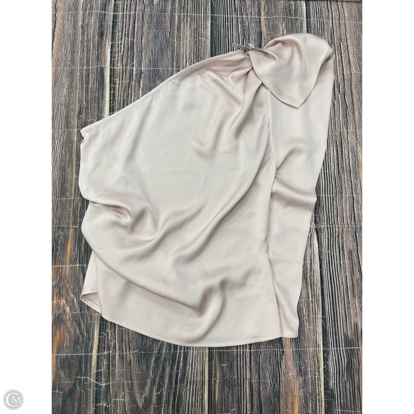 Top Short Sleeve By Express In Pink, Size: Xs