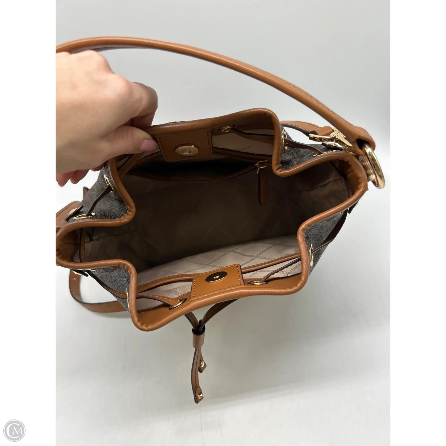 Handbag Designer By Michael Kors, Size: Medium