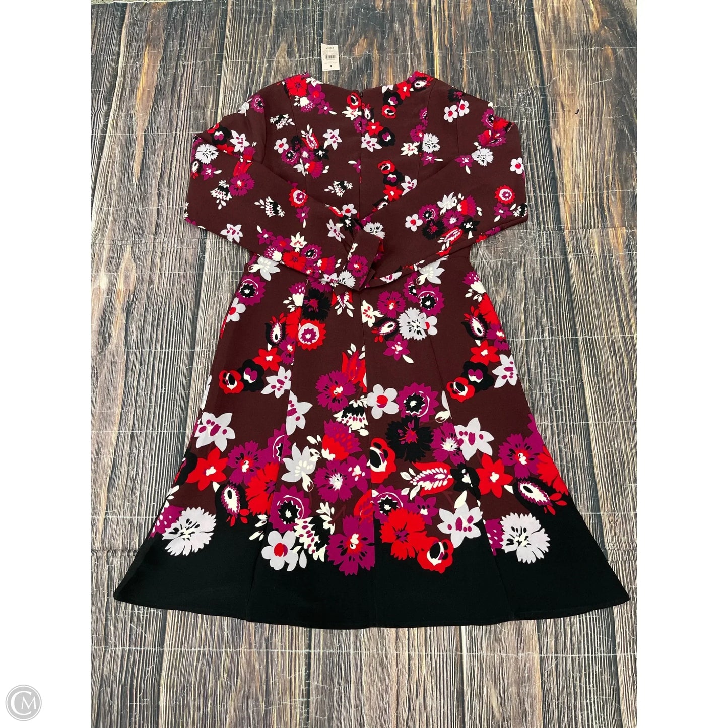 Dress Party Short By Ann Taylor In Floral Print, Size: 0p