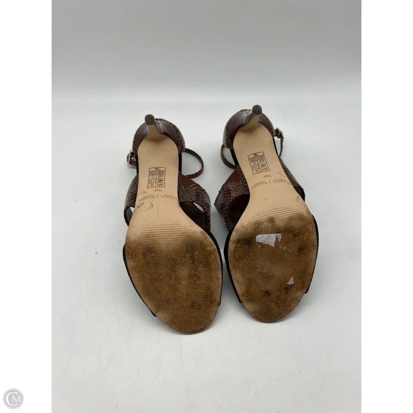 Shoes Heels Stiletto By White House Black Market In Black & Brown, Size: 7.5