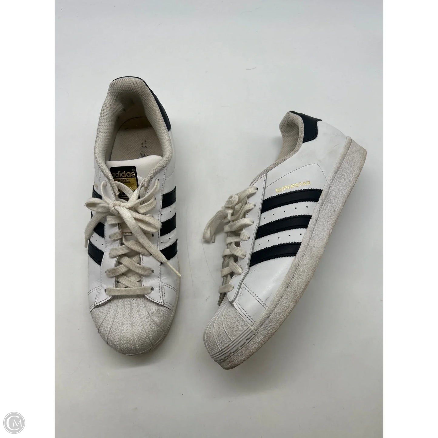 Shoes Athletic By Adidas In Black & White, Size: 10.5