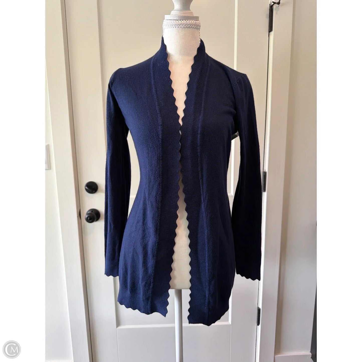 Sweater Cardigan By Cyrus In Blue, Size: Xsp