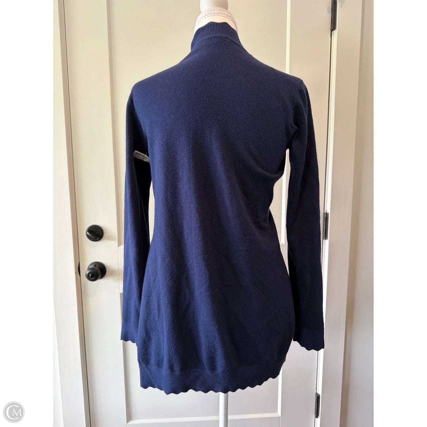 Sweater Cardigan By Cyrus In Blue, Size: Xsp