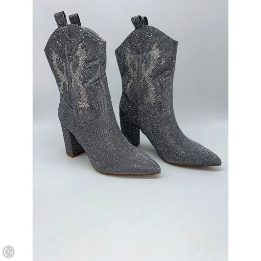 Boots Western By Mia In Silver, Size: 7