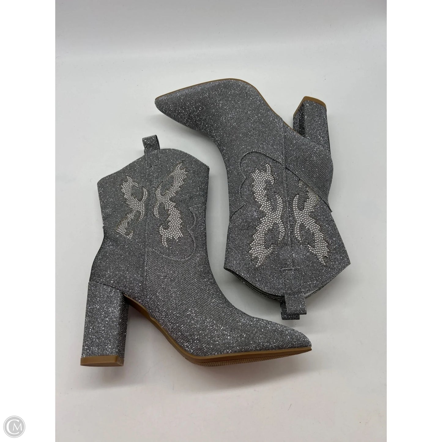 Boots Western By Mia In Silver, Size: 7