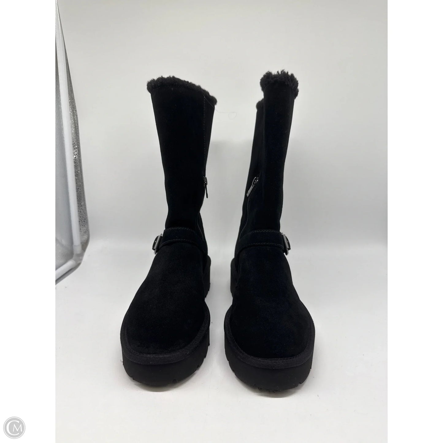 Boots Mid-calf Flats By Koolaburra By Ugg In Black, Size: 7