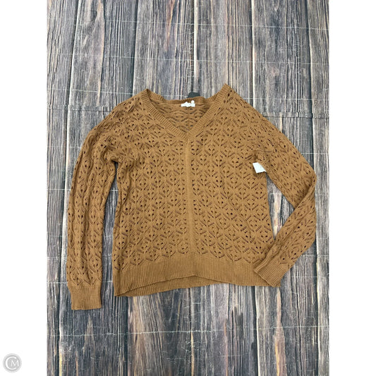 Sweater By Maurices In Brown, Size: L