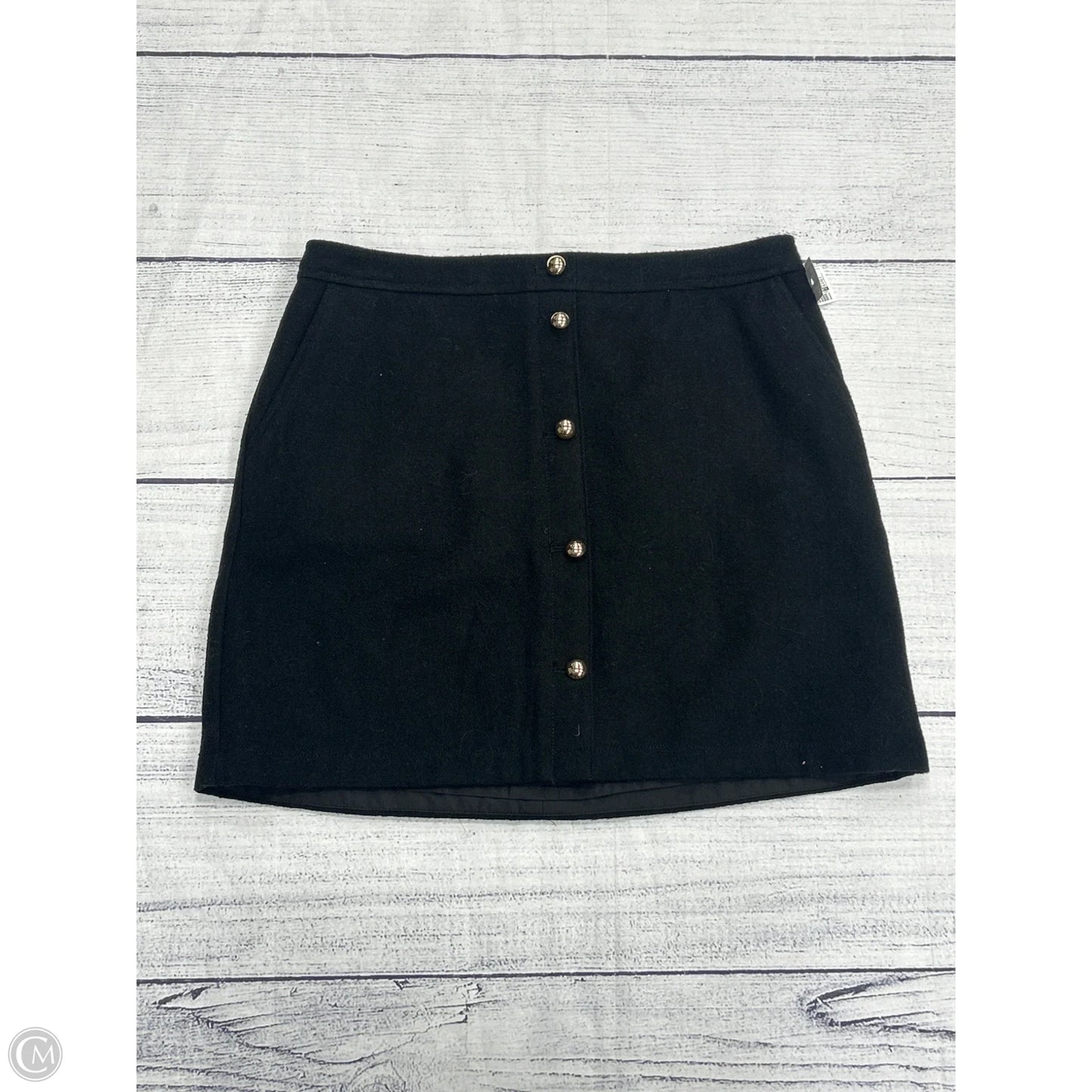 Skirt Mini & Short By Loft In Black, Size: 12