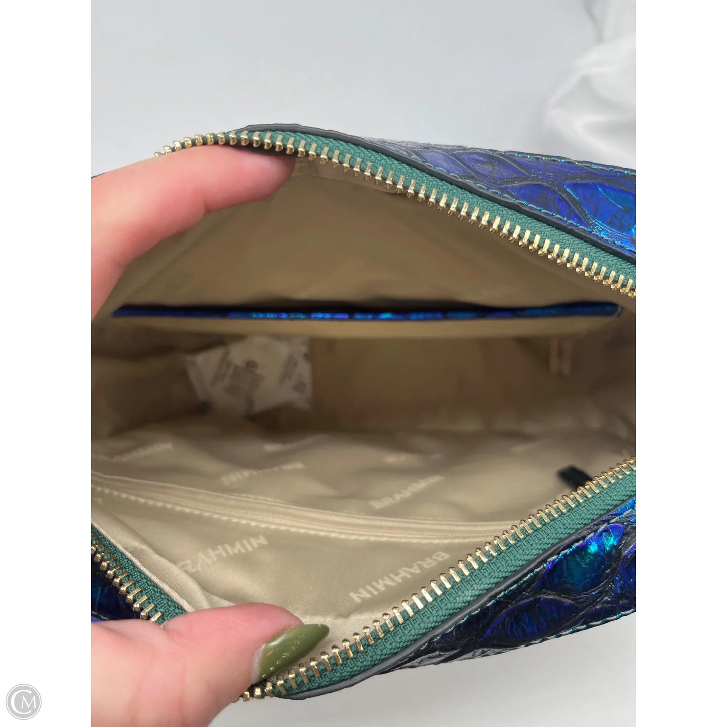 Handbag Designer By Brahmin, Size: Medium