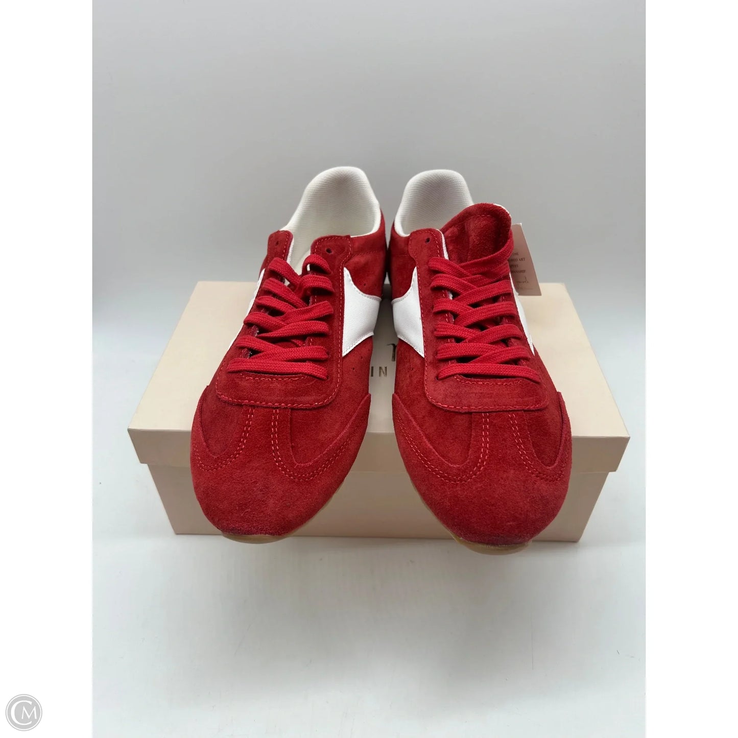 Shoes Athletic By Clothes Mentor In Red, Size: 9.5