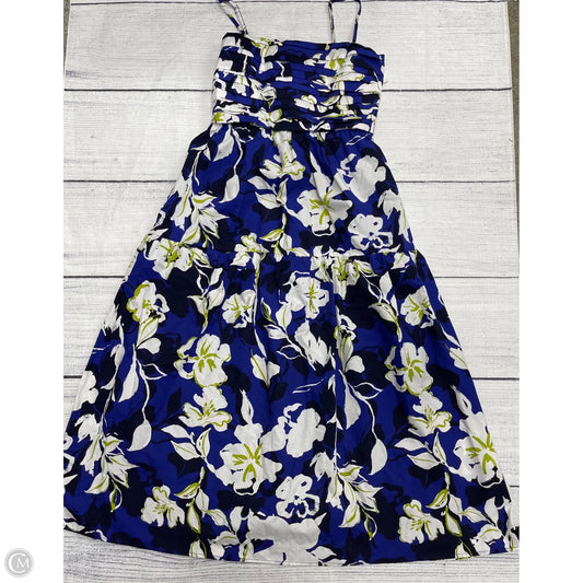Dress Casual Maxi By Evereve In Blue, Size: S