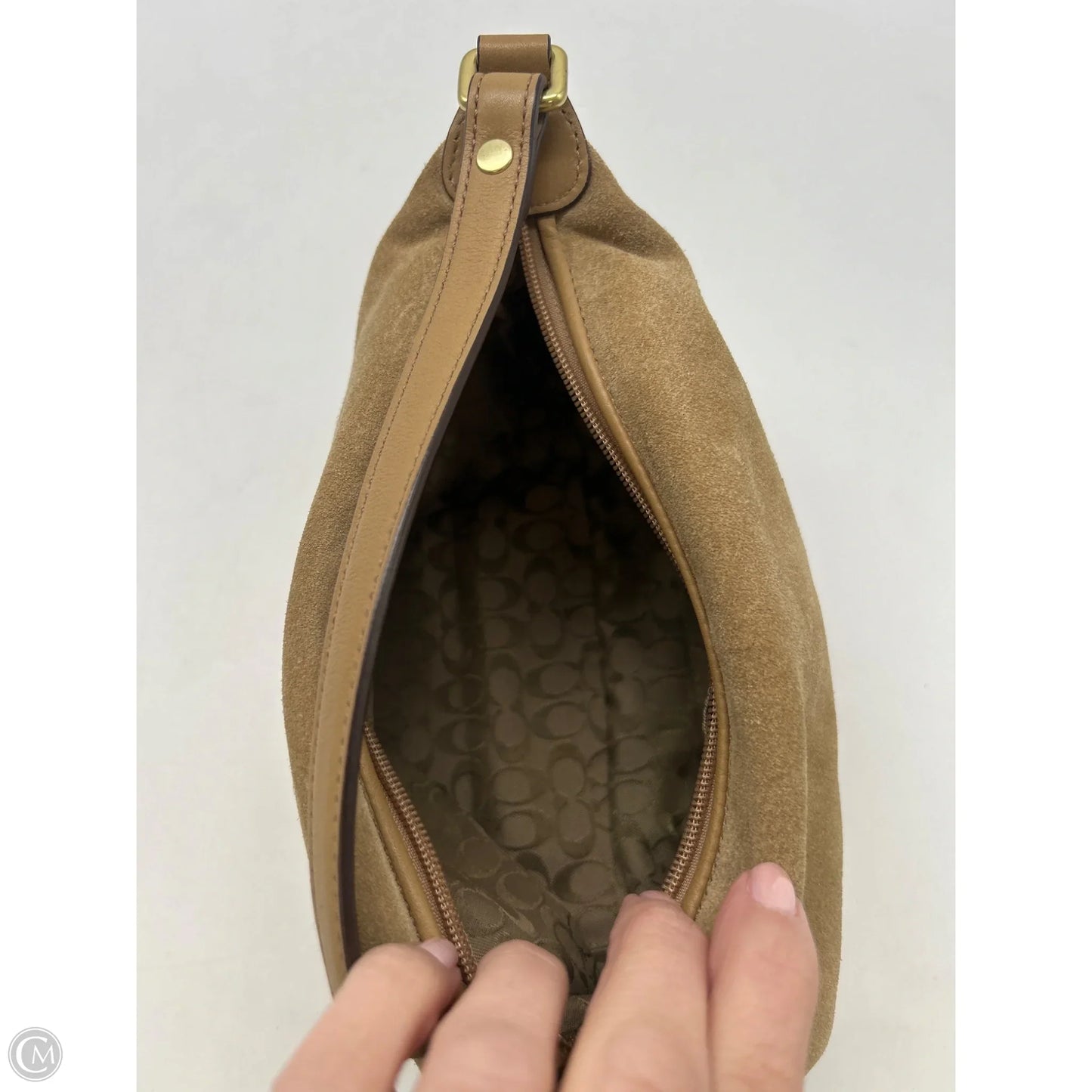 Handbag Designer By Coach, Size: Small