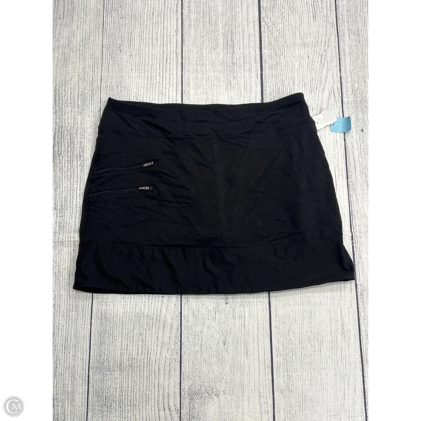 Athletic Skort By Athleta In Black, Size: Xl