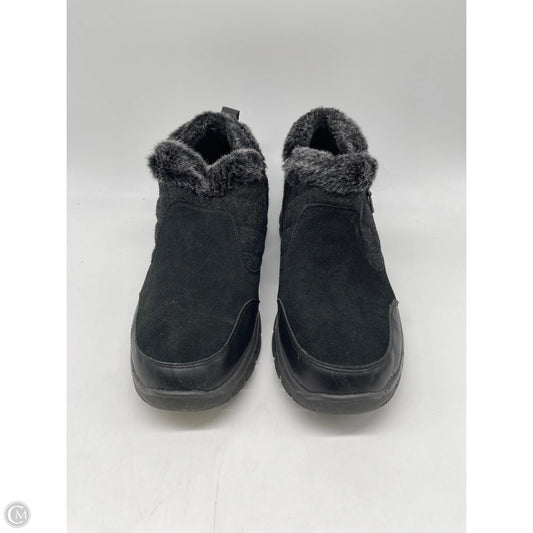 Boots Ankle Flats By Skechers In Black, Size: 11