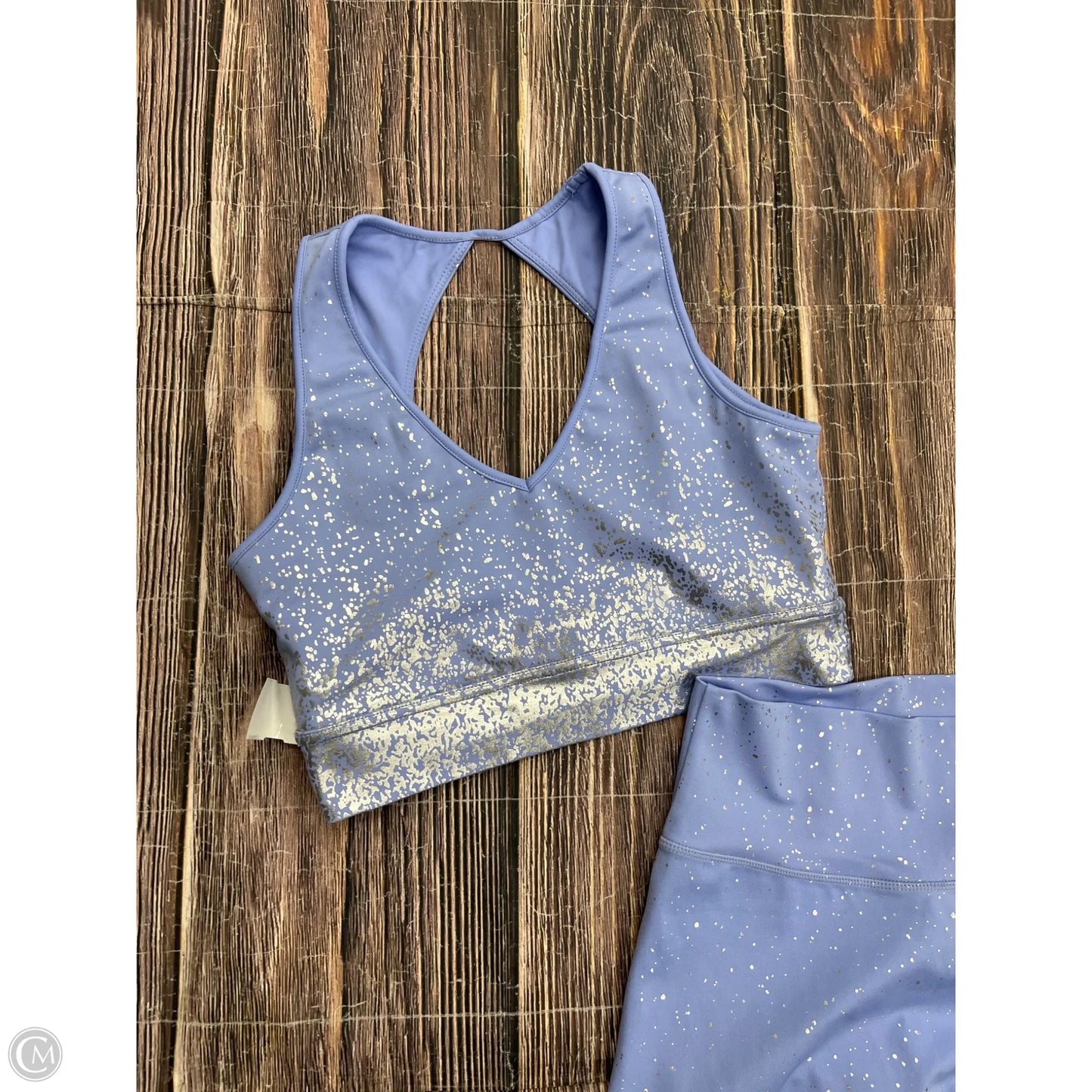 Athletic Pants 2pc By Buffbunny In Purple, Size: L