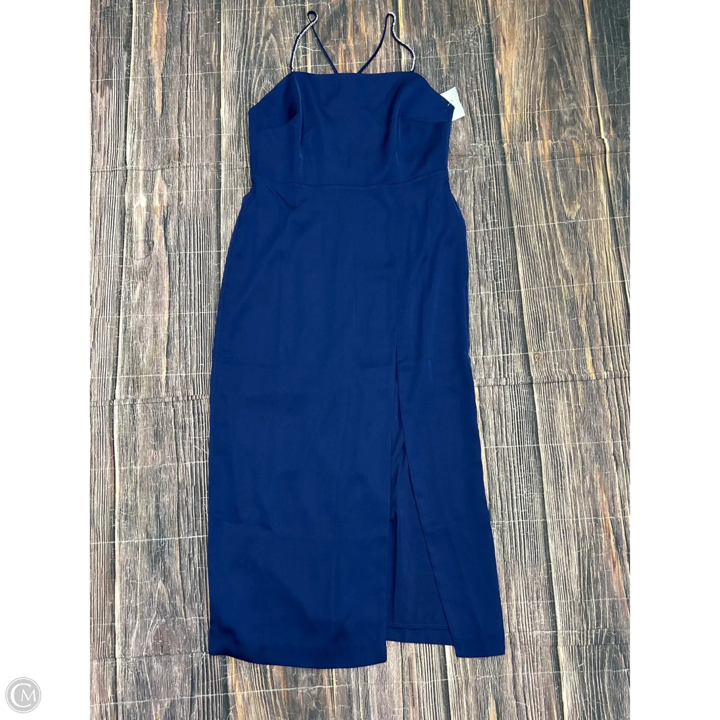 Dress Party Long By Ann Taylor In Blue, Size: 6