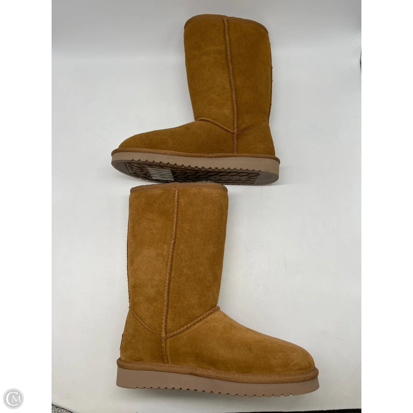 Boots Mid-calf Flats By Koolaburra By Ugg In Brown, Size: 6