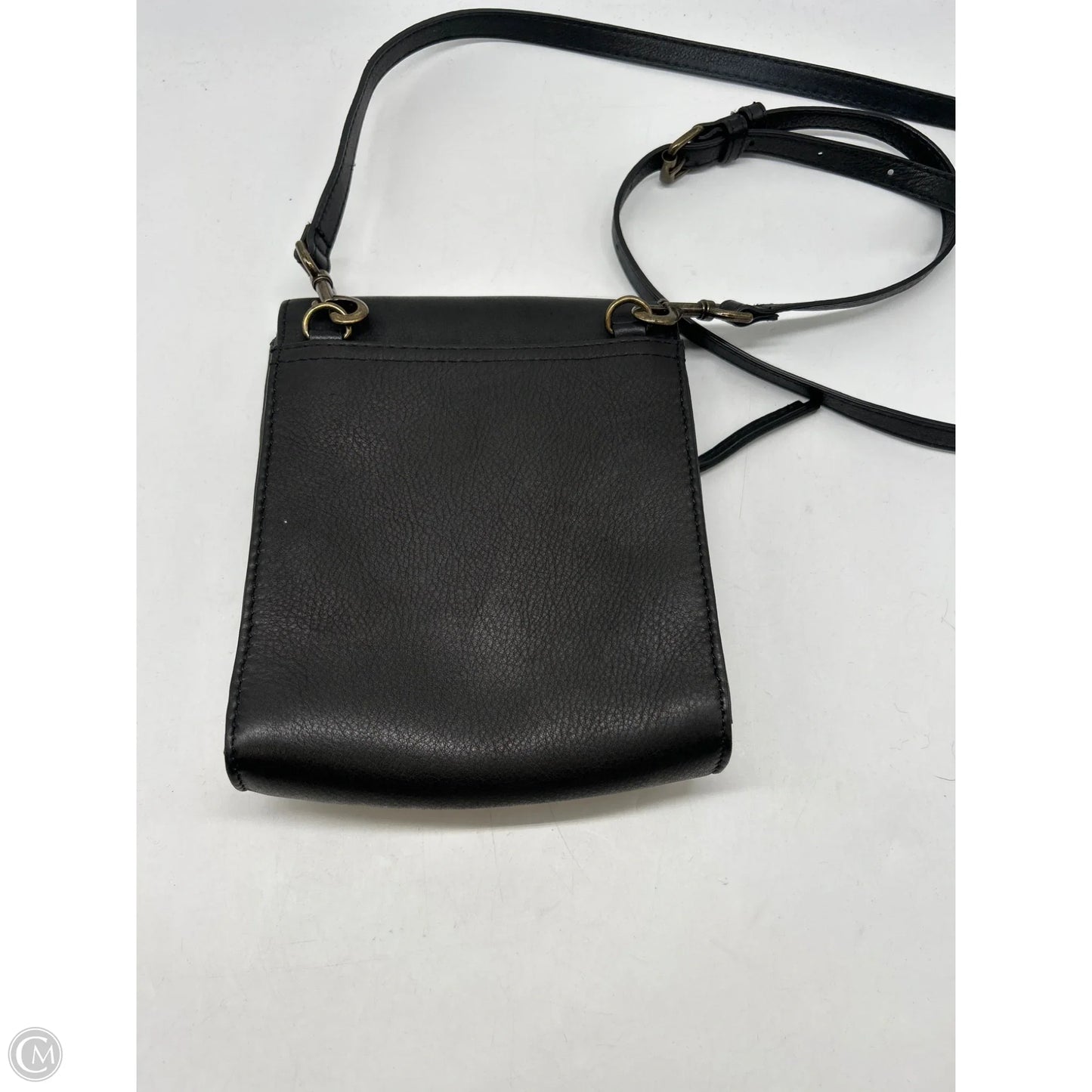 Crossbody Leather By Clothes Mentor, Size: Medium