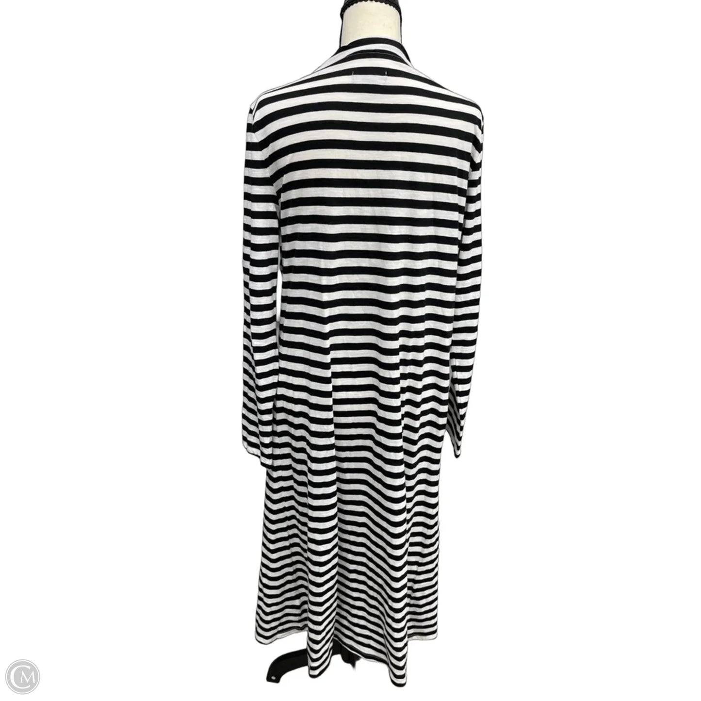 Cardigan Designer By Jason Wu In Black & White, Size: S