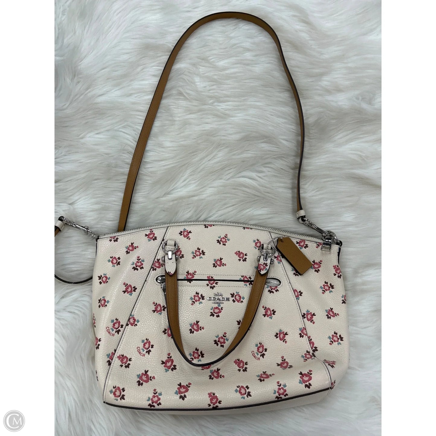 Handbag Designer By Coach, Size: Medium
