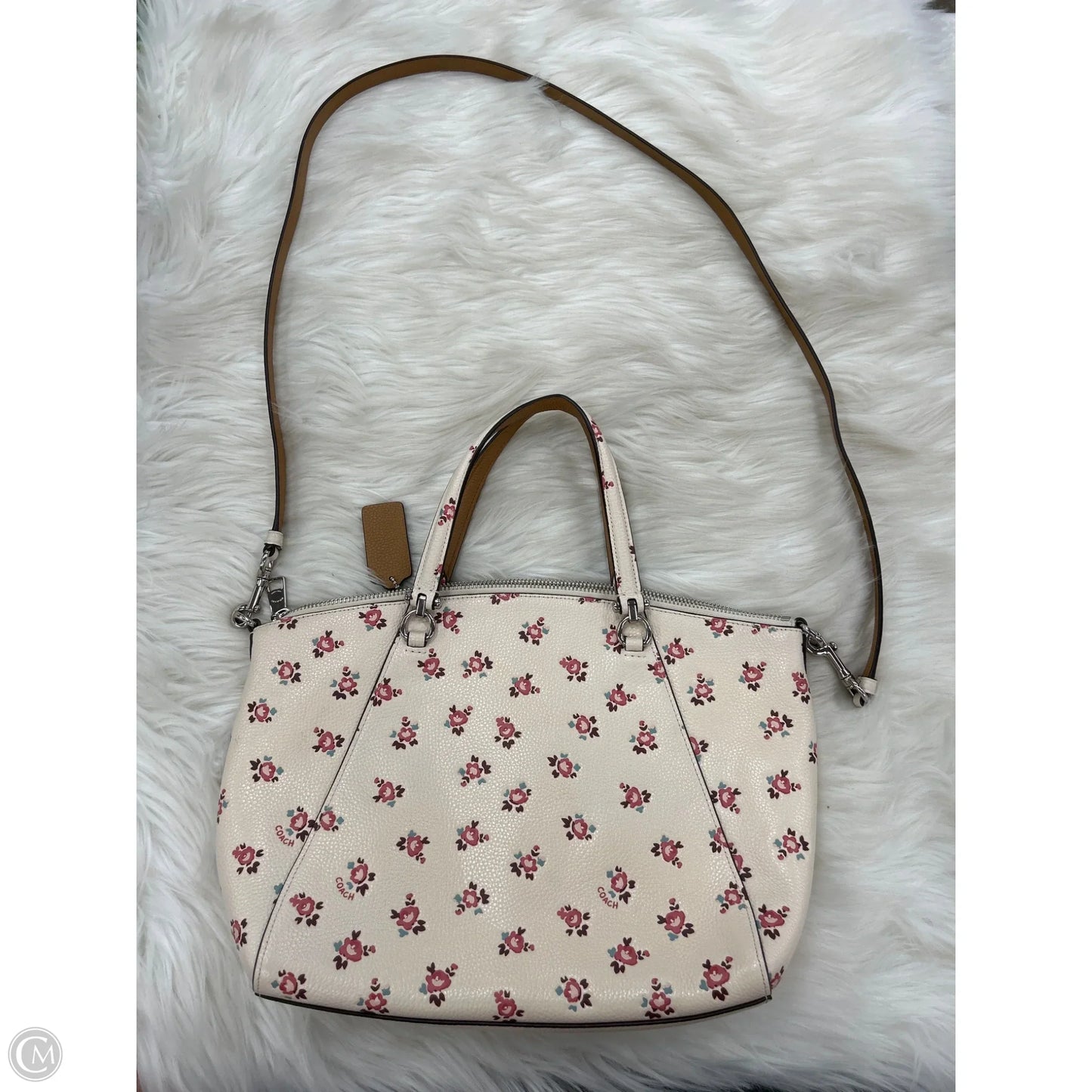 Handbag Designer By Coach, Size: Medium